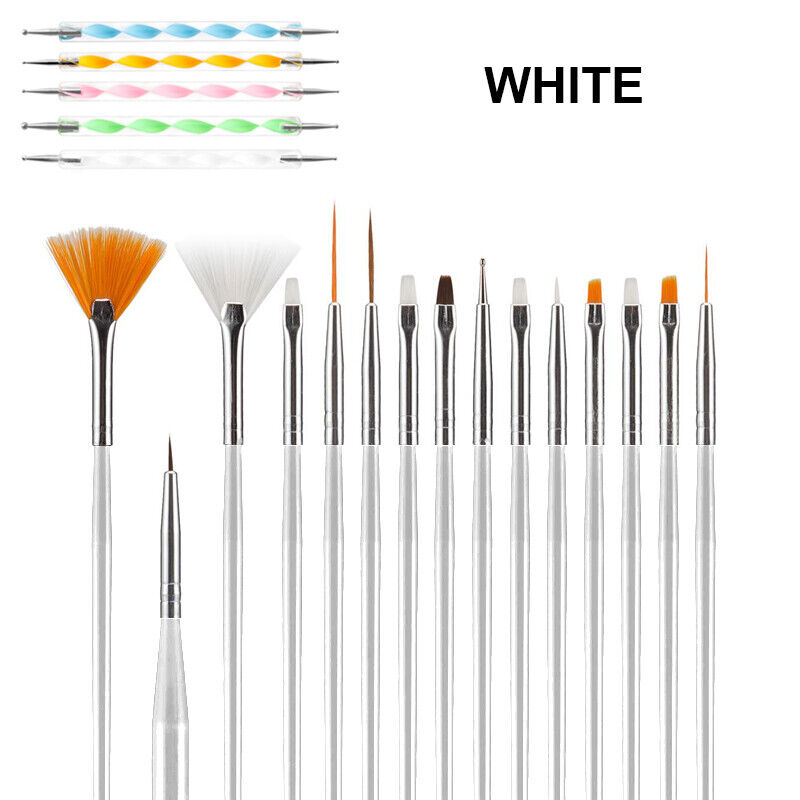 20pcs Nail Art Brushes Design Set
