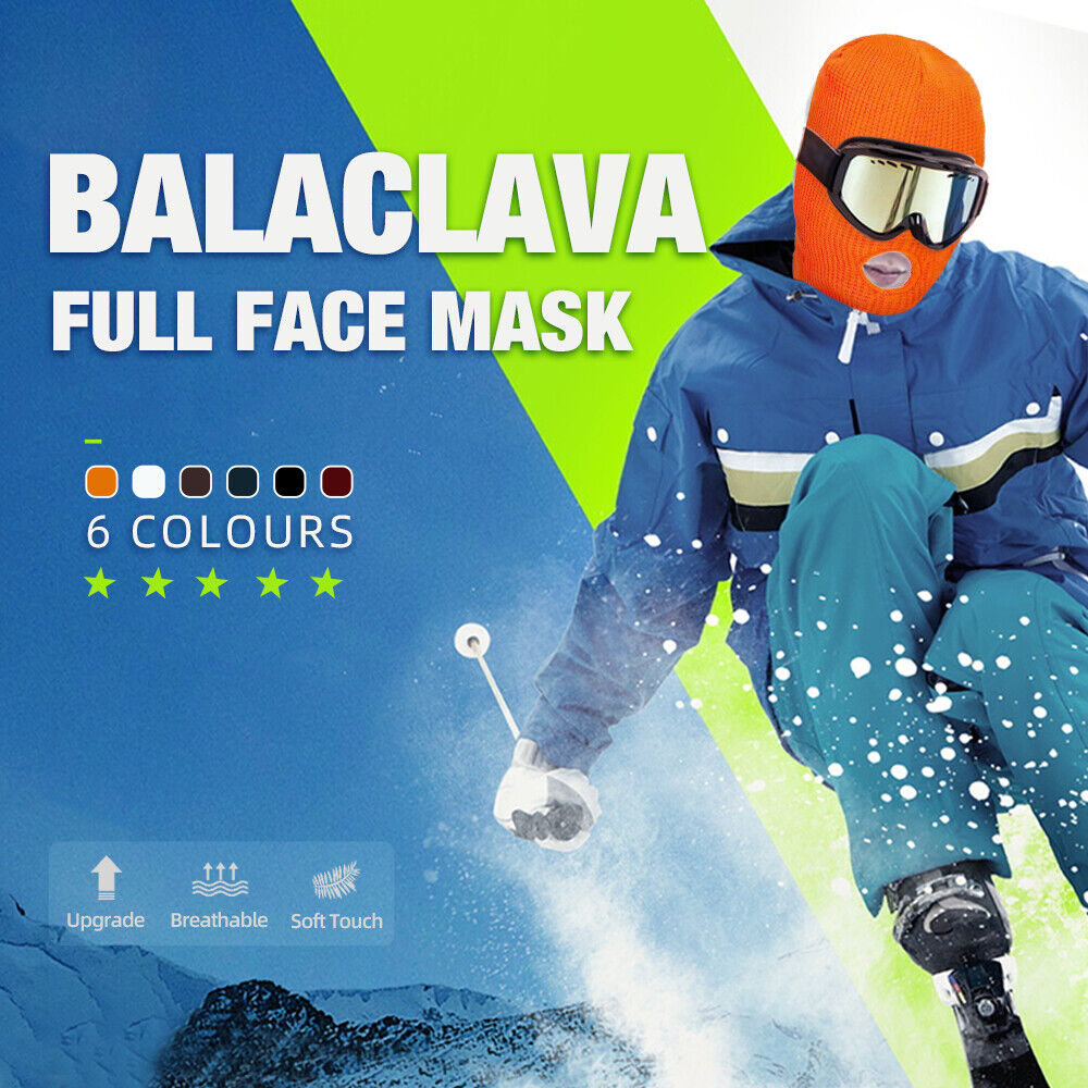 3 Hole Balaclava Ski Mask Beanie