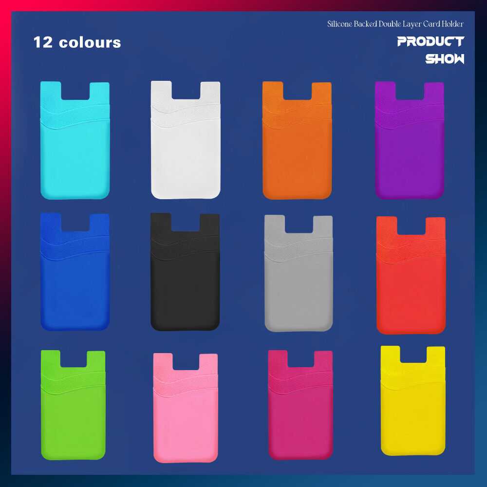 Silicone Card wallet Holder Pouch