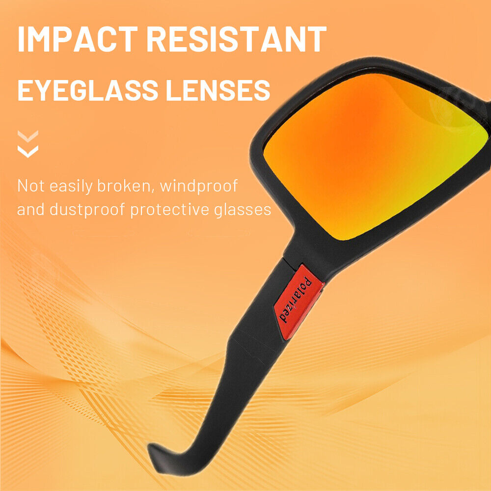 Square Frame UV400 Polarized Sunglasses