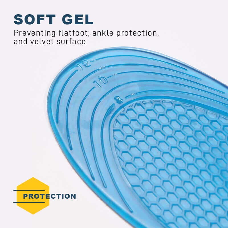 Massaging Gel Shoe Insoles