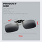 Polarized Clip On Flip Sunglasses