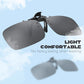 Polarized Clip On Flip Sunglasses