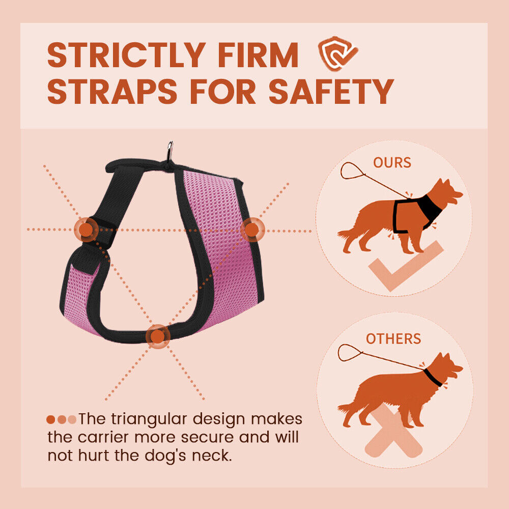 Pet Adjustable Mesh Leash Vest