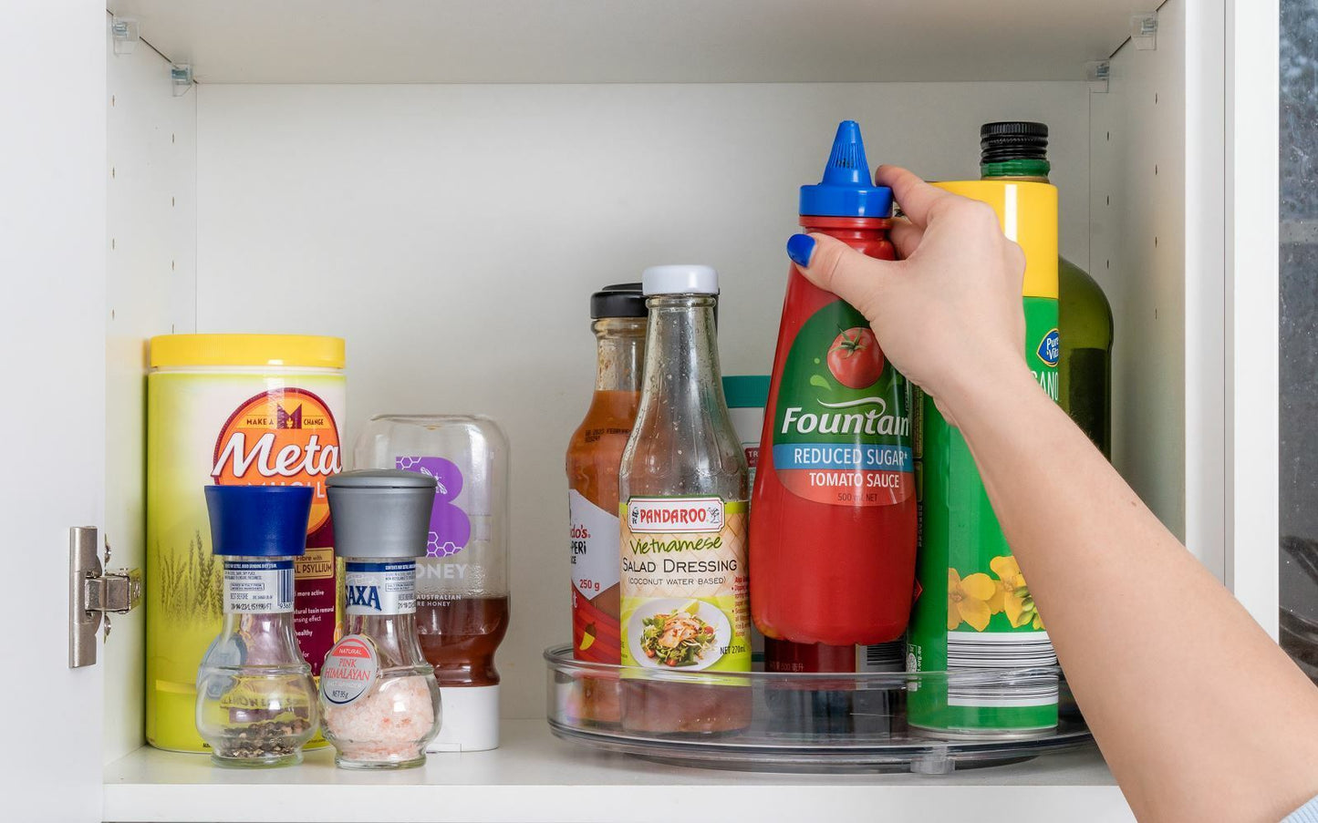 Lazy Susan Turntable Rack