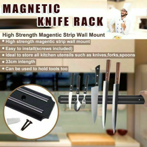 Magnetic Wall Mounted Knife Rack